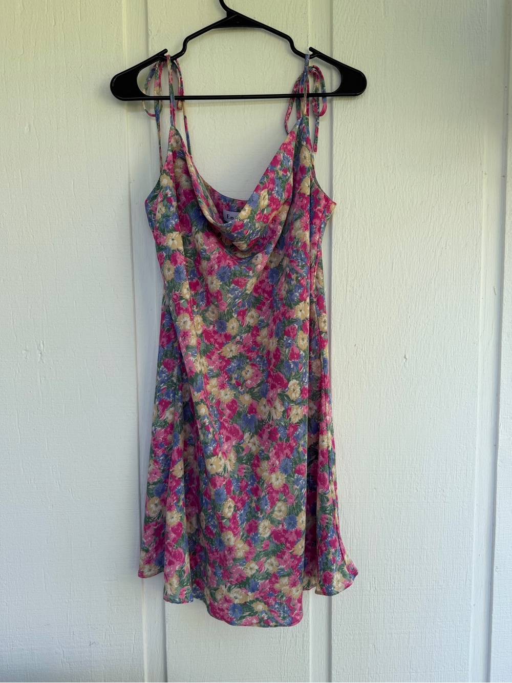 En Saison Floral Slip Dress Size Large